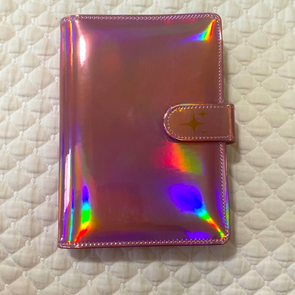 Budget Binder in Holographic Pink